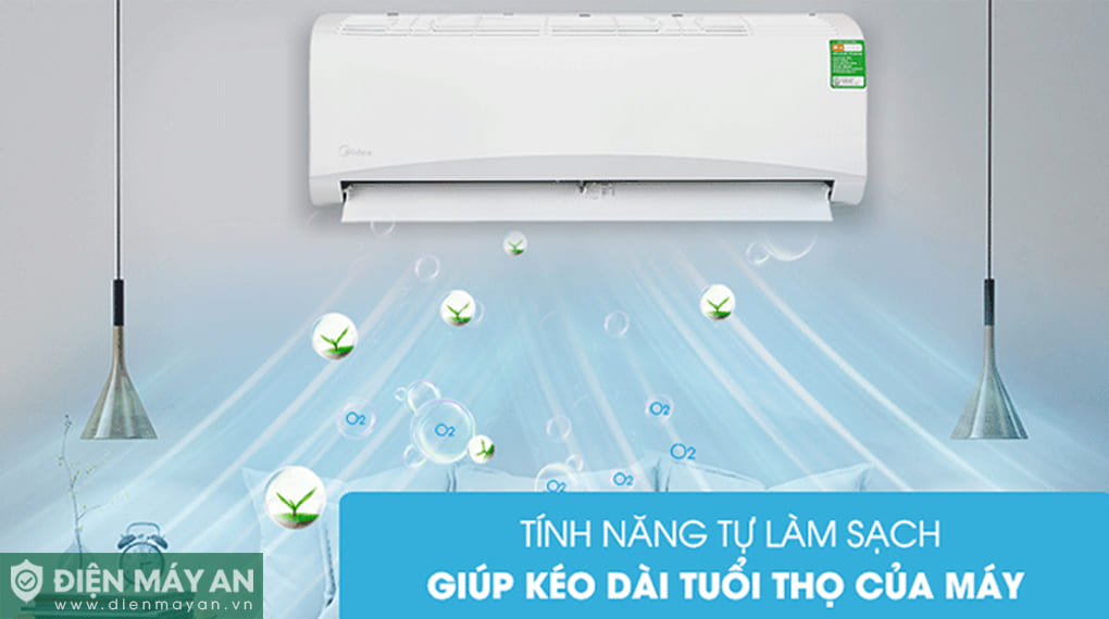 Điều hòa Midea 18000 BTU 1 chiều MSAFII-18CRN8